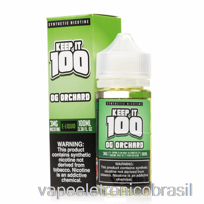 Vape Vaporesso Og Pomar - Mantenha 100 - 100ml 6mg